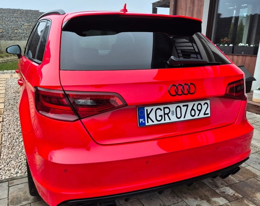 Audi S3 cena 99000 przebieg: 149200, rok produkcji 2016 z Kraków małe 781